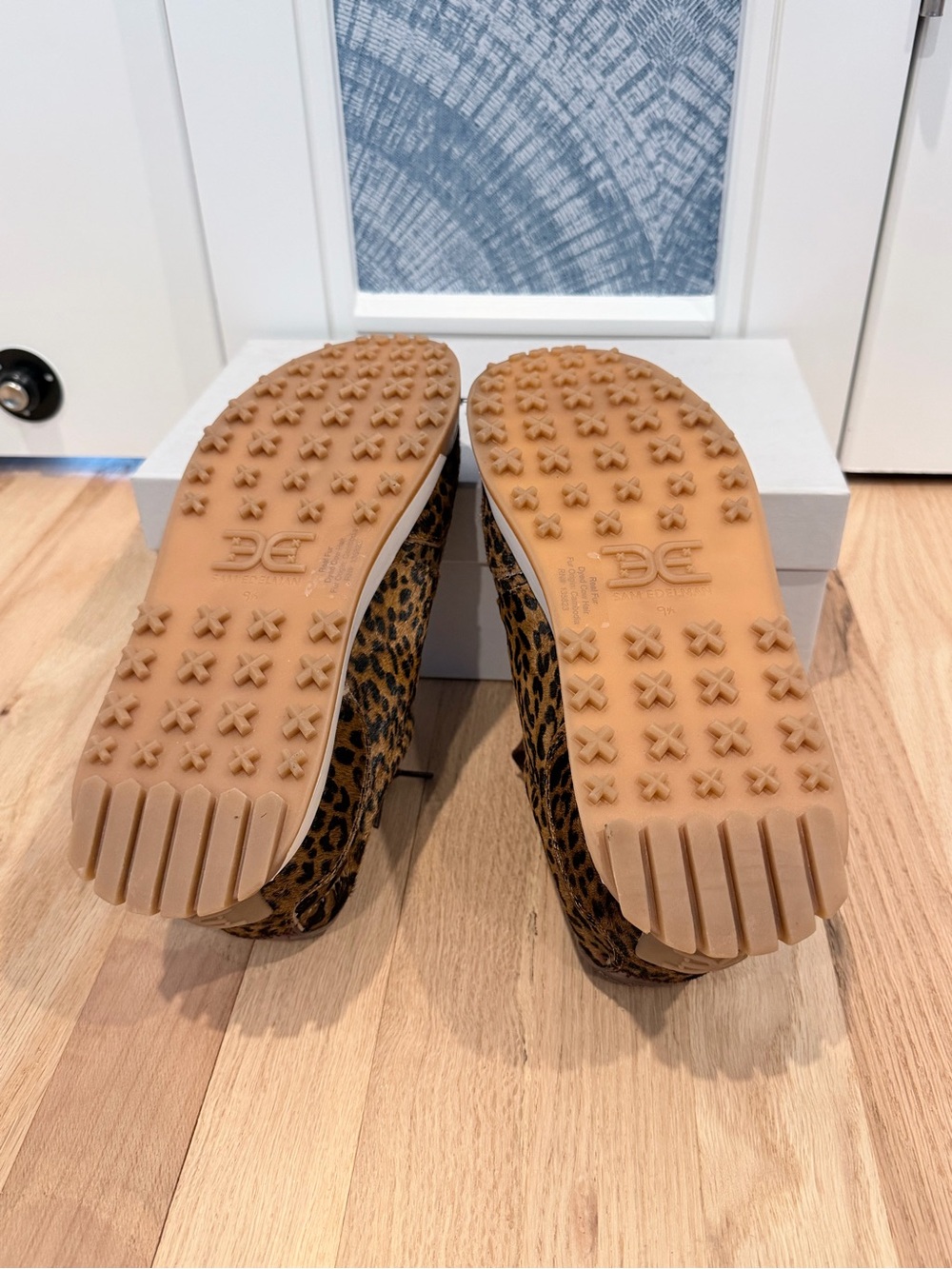 🆕 Sam Edelman Langley Leopard Sneakers sz. 9.5 - Picture 6 of 7